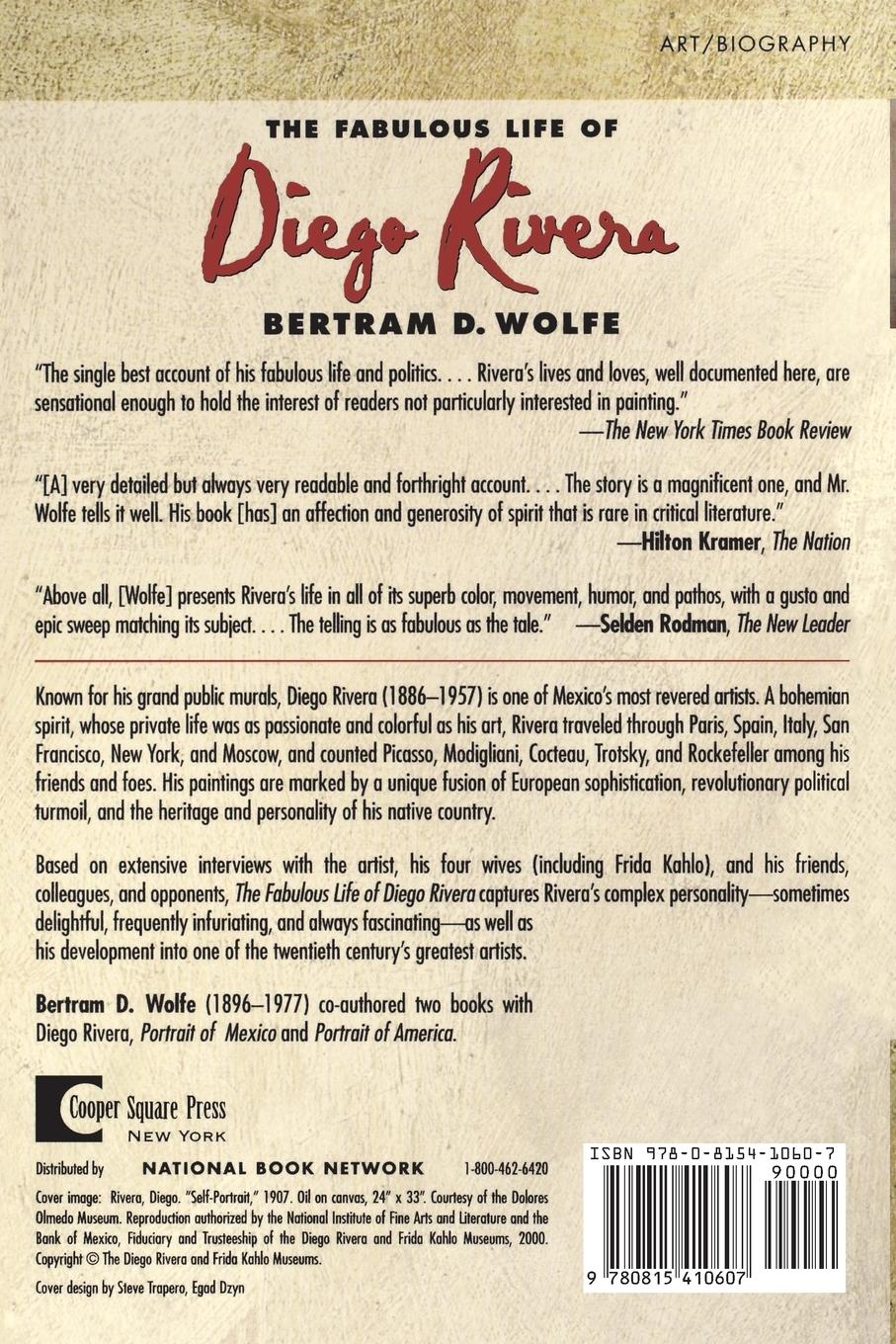 Rückseitencover The Fabulous Life of Diego Rivera