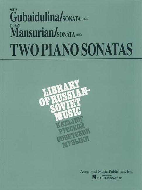 Vorderes Coverbild Two Piano Sonatas by Young Soviet Composers