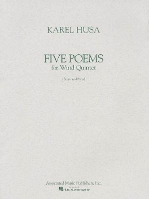Vorderes Coverbild Five Poems for Wind Quintet: Score and Parts