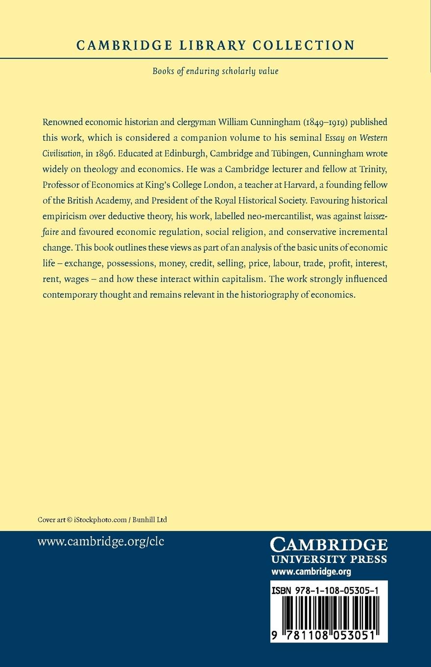 Rückseitencover Modern Civilization in Some of Its Economic Aspects