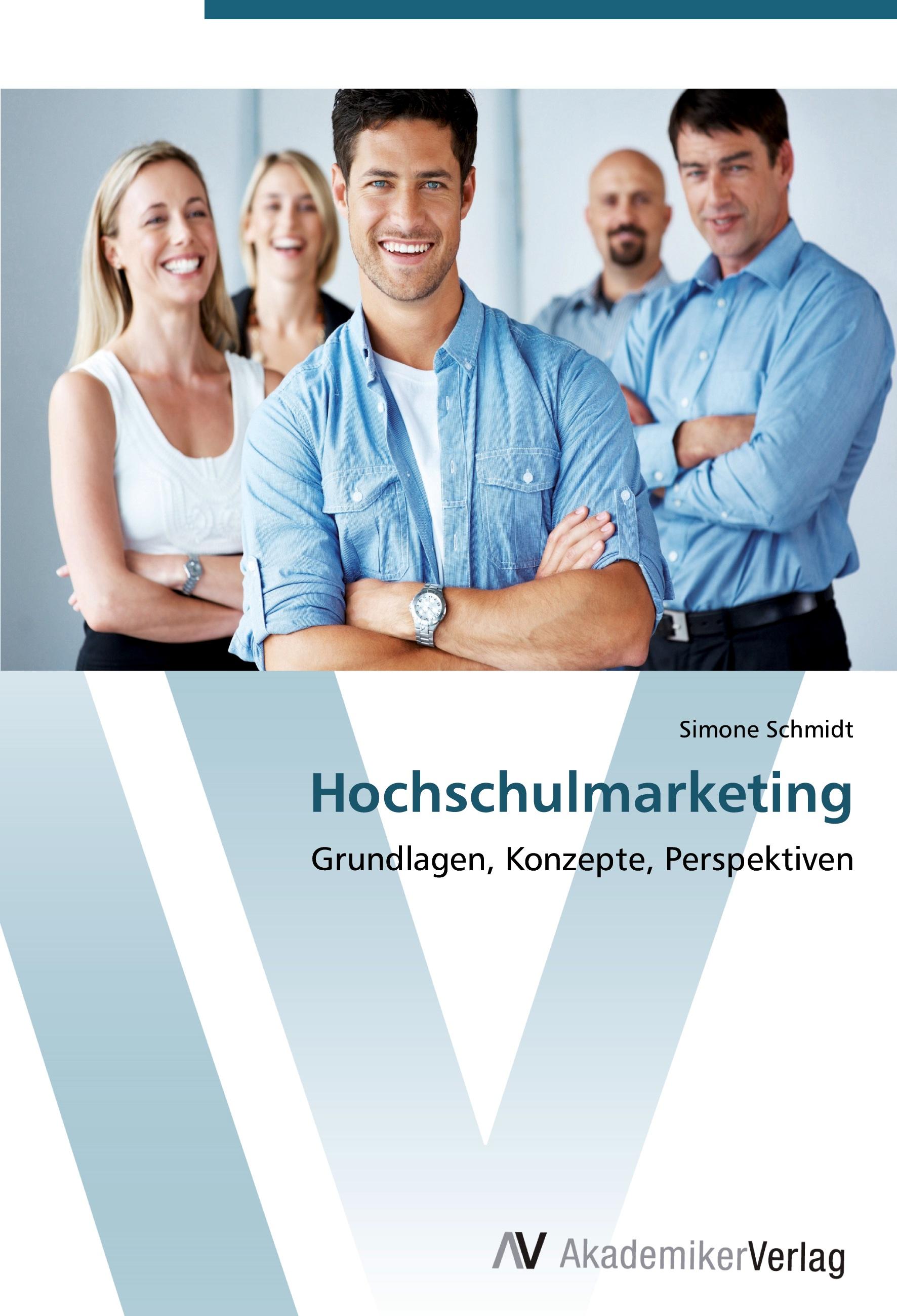 Vorderes Coverbild Hochschulmarketing