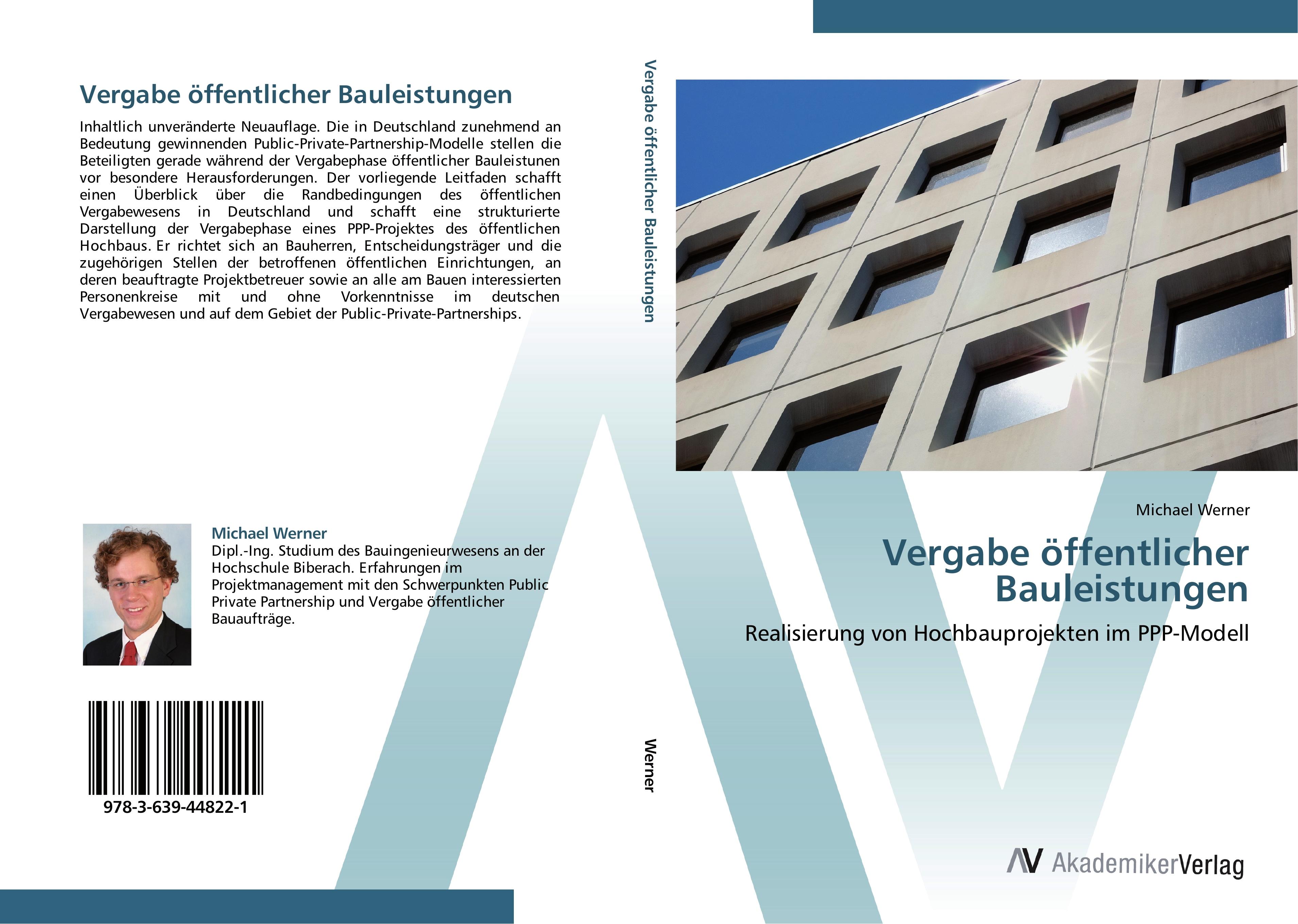Vorderes Coverbild Vergabe öffentlicher Bauleistungen