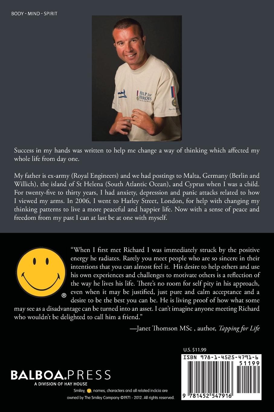 Rückseitencover Success in my hands