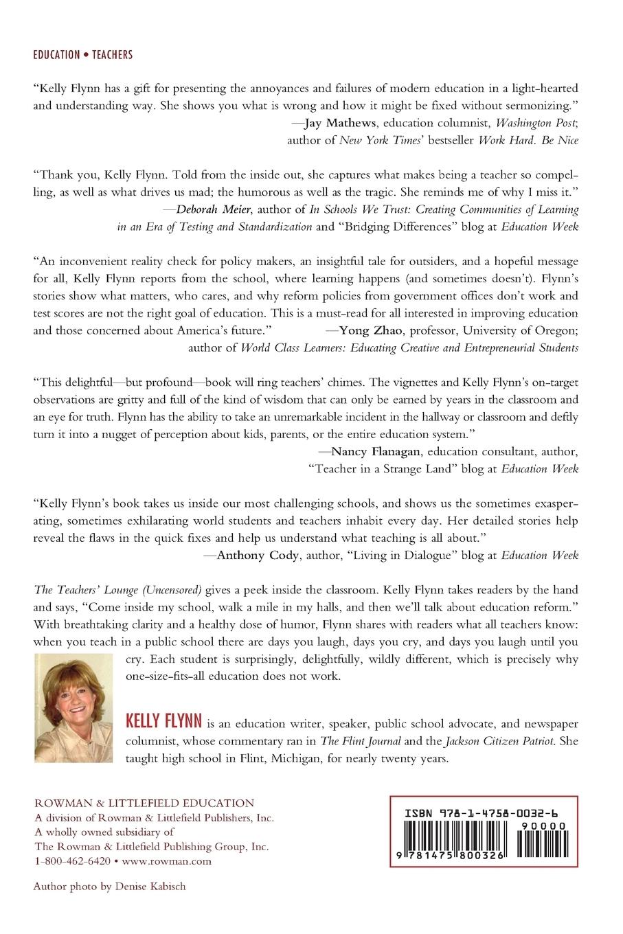 Rückseitencover Teachers' Lounge (Uncensored)