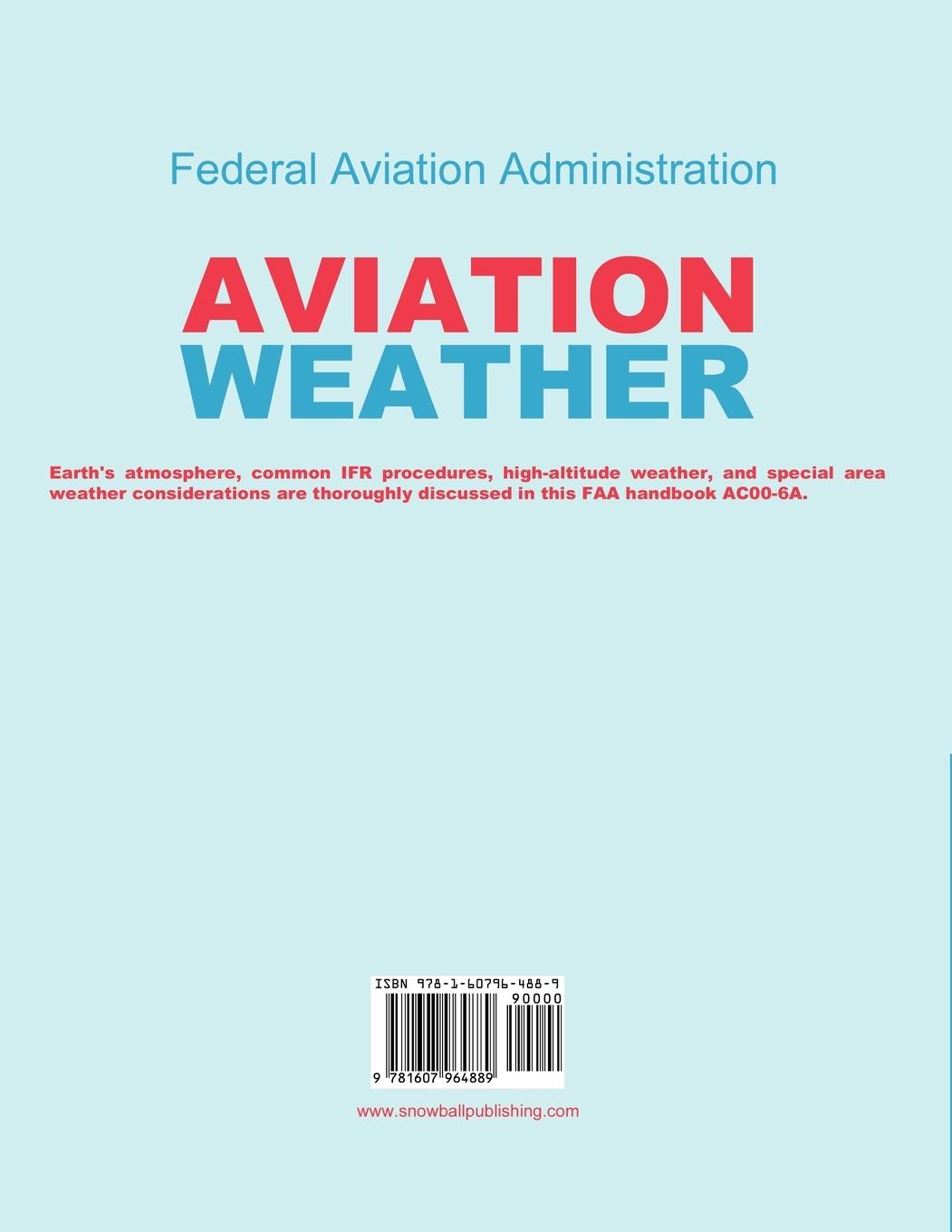 Rückseitencover Aviation Weather (FAA Handbooks)