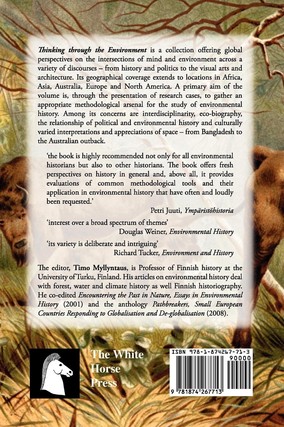 Rückseitencover Thinking Through the Environment
