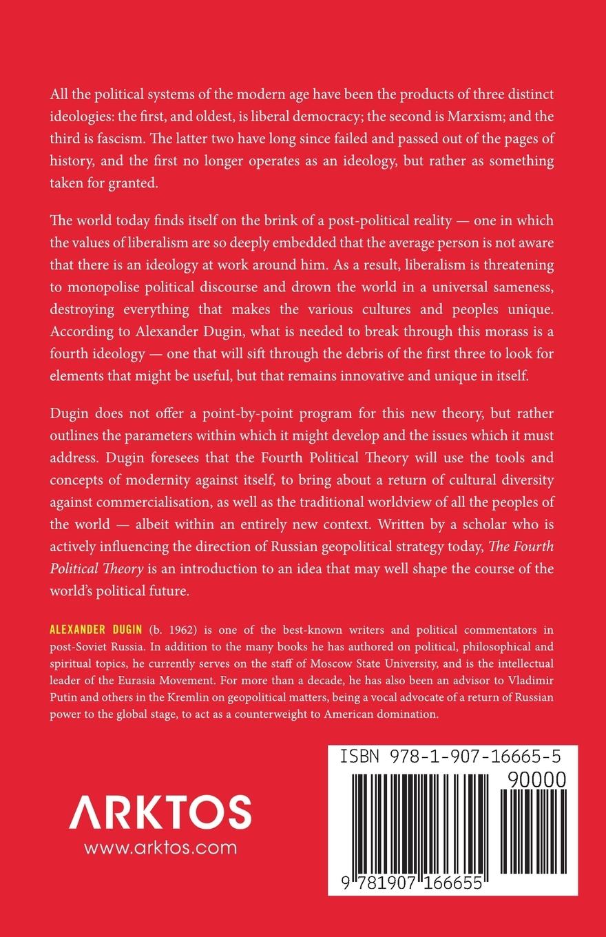Rückseitencover The Fourth Political Theory