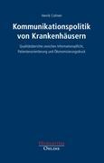 Vorderes Coverbild Kommunikationspolitik von Krankenhäusern