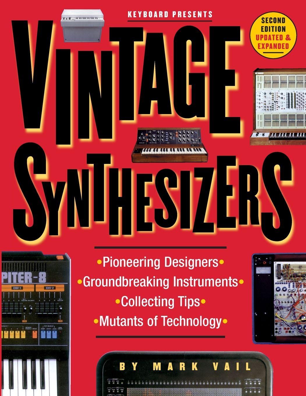 Vorderes Coverbild Vintage Synthesizers