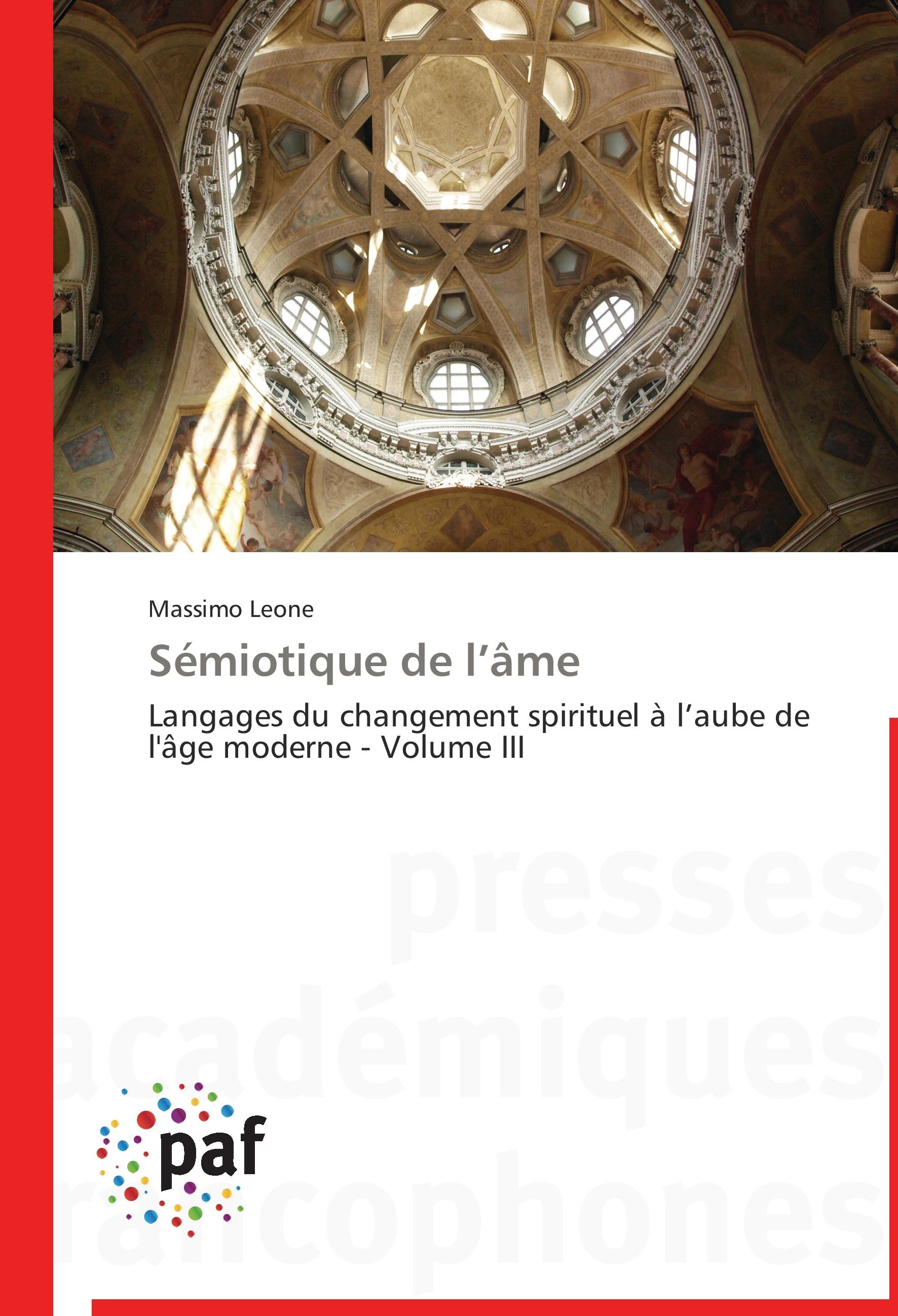 Vorderes Coverbild Sémiotique de l'âme