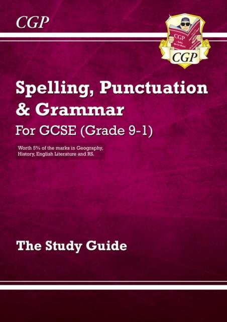 Vorderes Coverbild GCSE Spelling, Punctuation and Grammar Study Guide