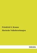 Vorderes Coverbild Slavische Volksforschungen