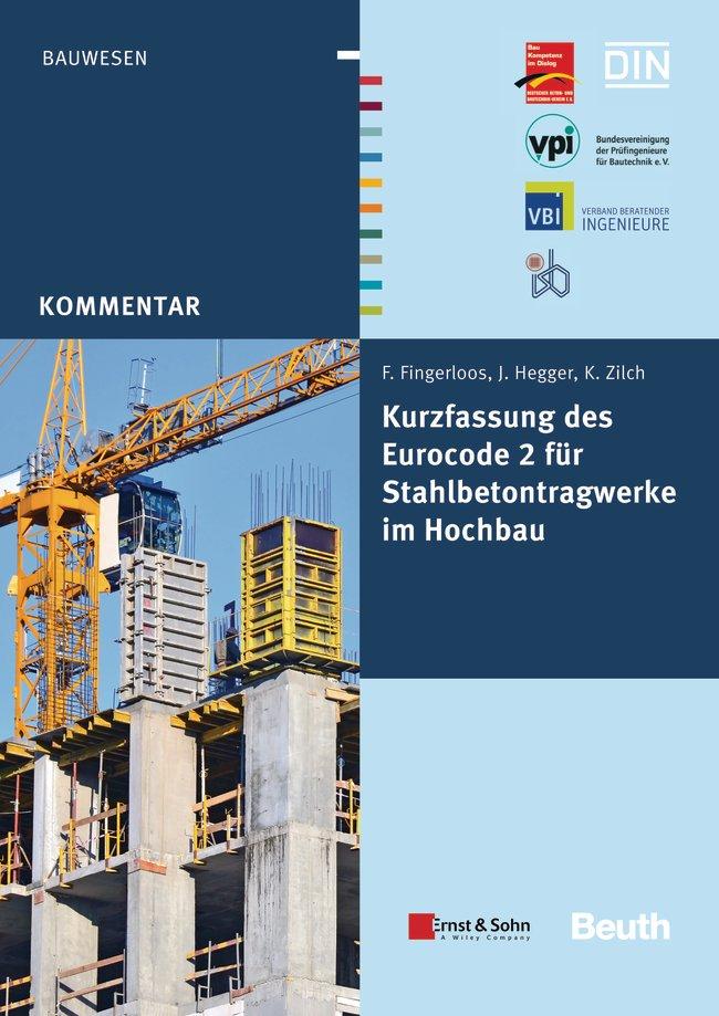 Vorderes Coverbild Kurzfassung des Eurocode 2 für Stahlbetontragwerke im Hochbau
