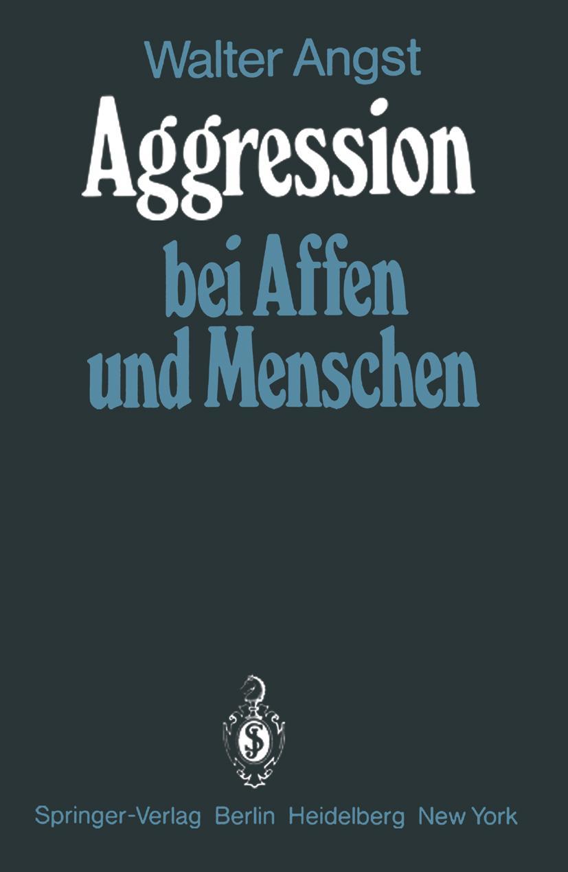Vorderes Coverbild Aggression bei Affen und Menschen