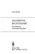 Vorderes Coverbild Allgemeine Rechtslehre