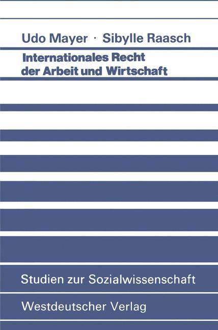 Vorderes Coverbild Internationales Recht der Arbeit und Wirtschaft