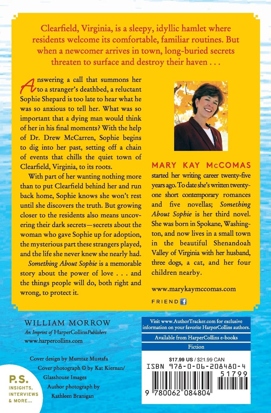 Rückseitencover Something About Sophie