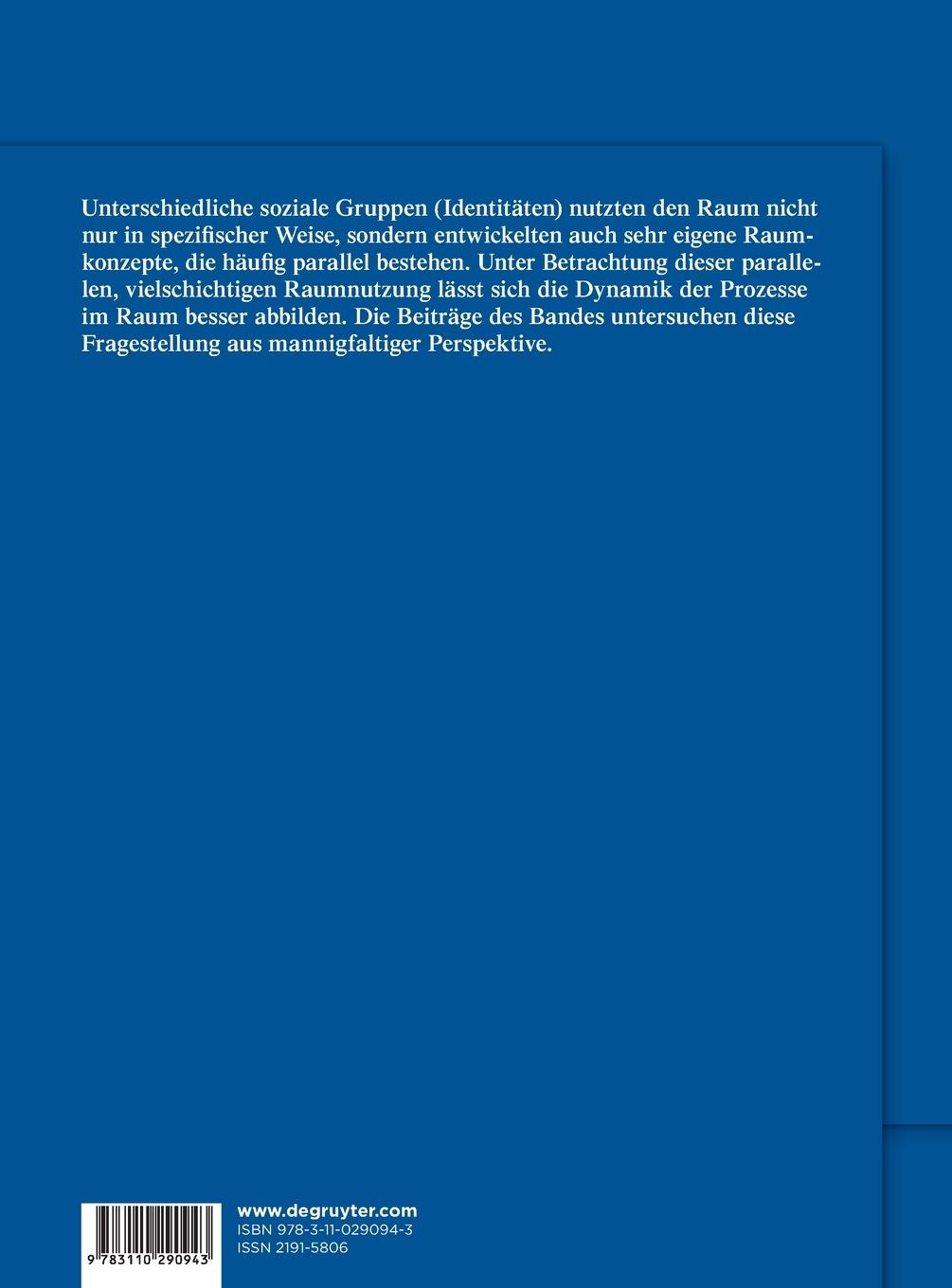 Rückseitencover Parallele Raumkonzepte