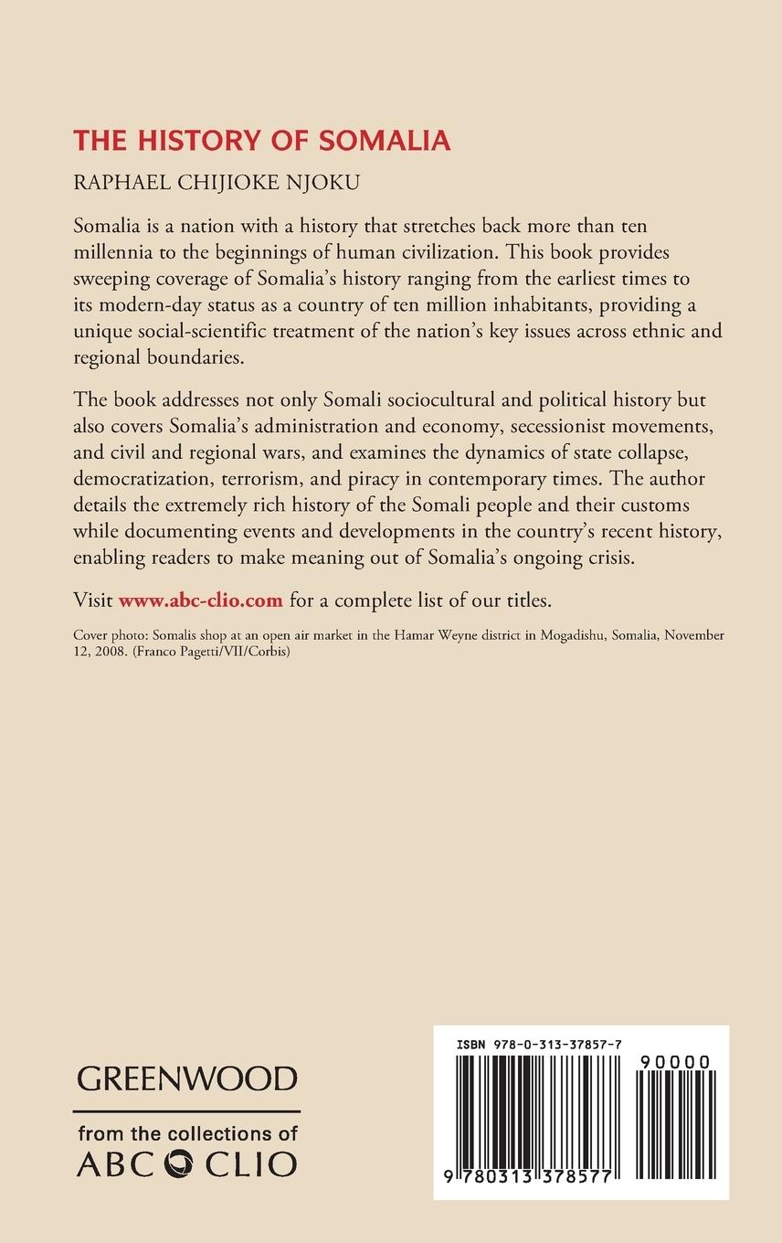 Rückseitencover The History of Somalia