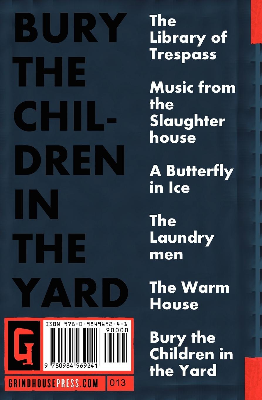Rückseitencover Bury the Children in the Yard