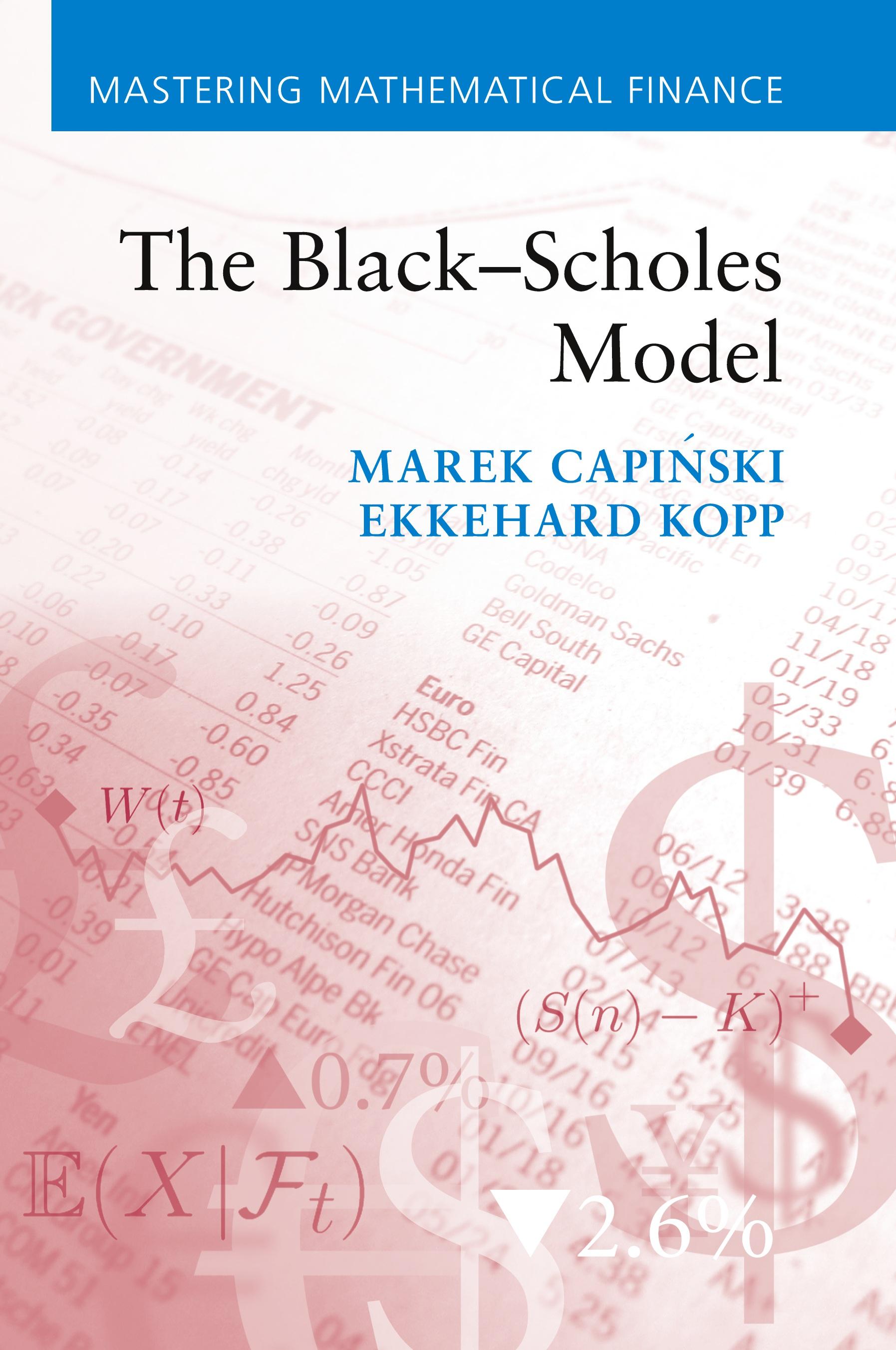 Vorderes Coverbild The Black-Scholes Model