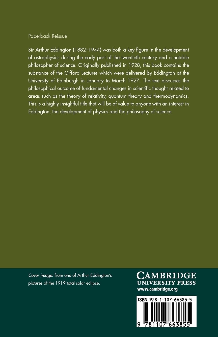 Rückseitencover The Nature of the Physical World