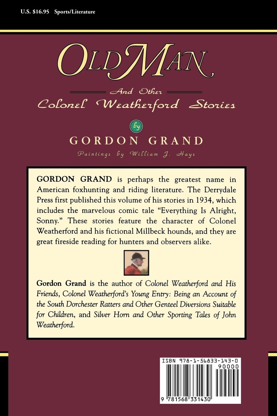 Rückseitencover Old Man