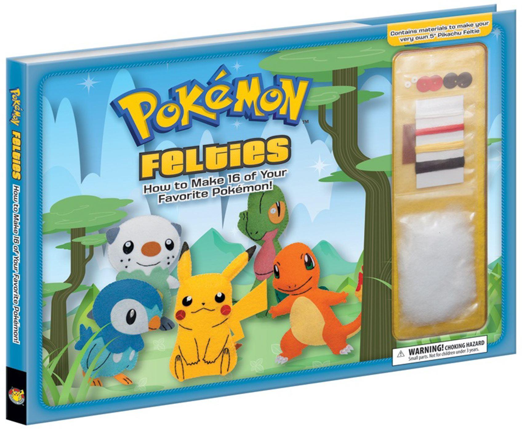 Vorderes Coverbild Pokemon Felties: How to Make 16 of Your Favorite Pokemon