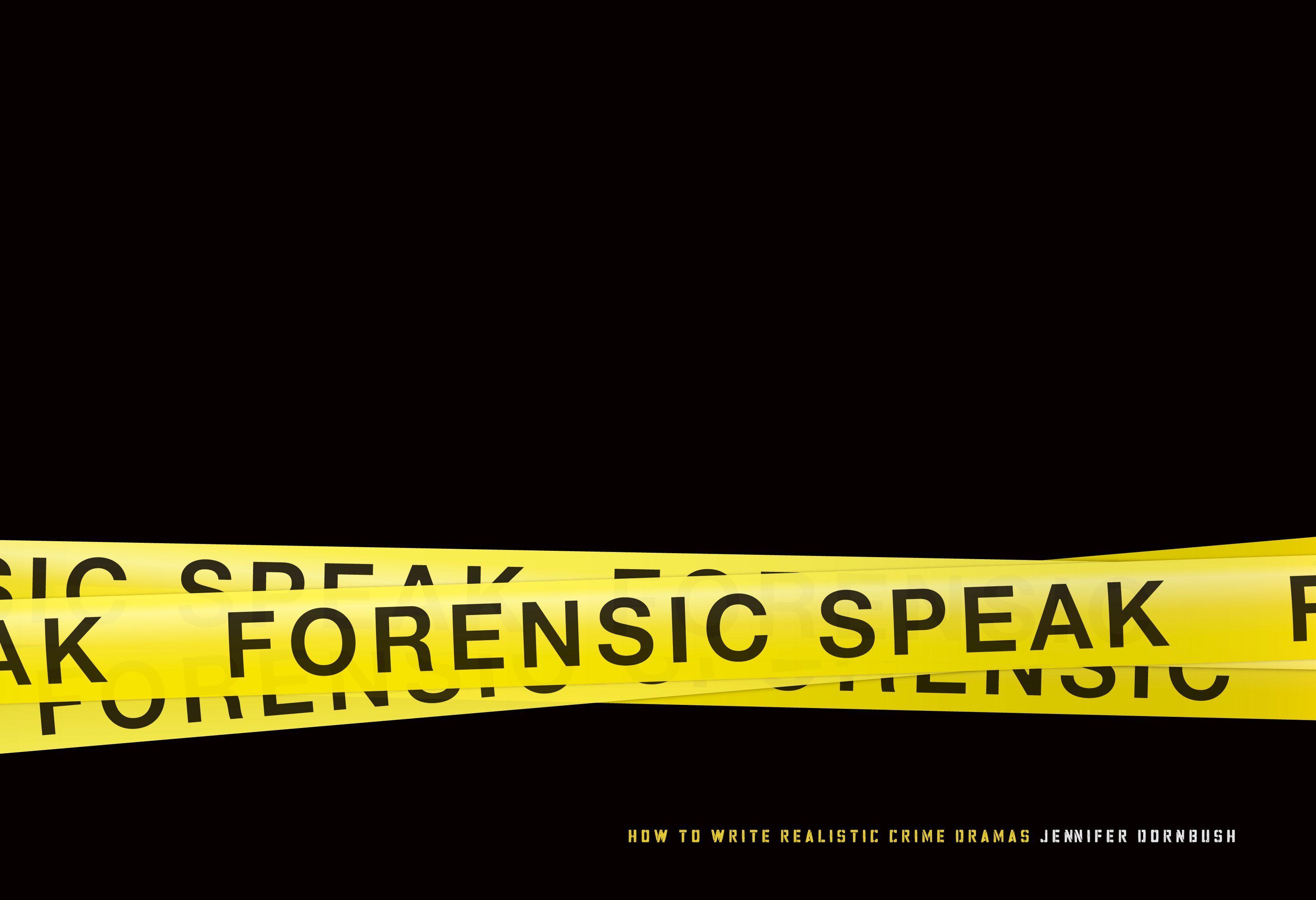 Vorderes Coverbild Forensic Speak