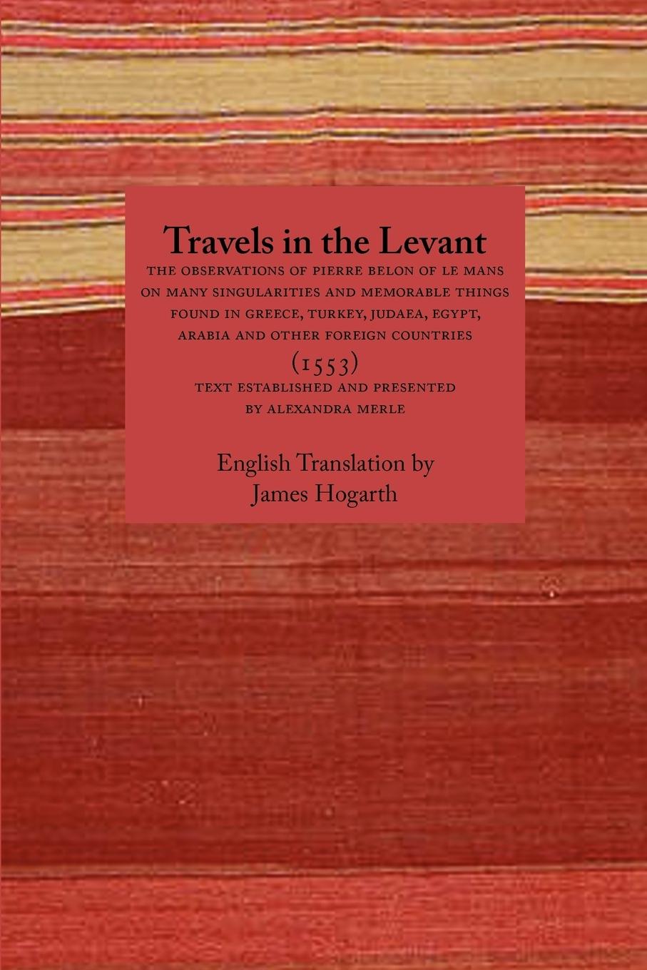 Vorderes Coverbild Travels in the Levant