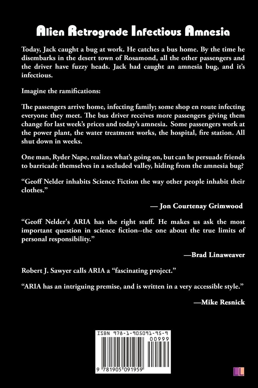 Rückseitencover Aria