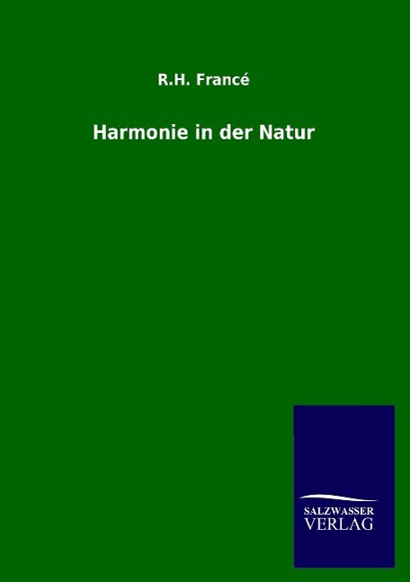 Vorderes Coverbild Harmonie in der Natur