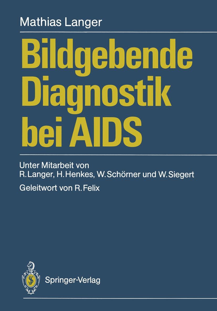 Vorderes Coverbild Bildgebende Diagnostik bei AIDS