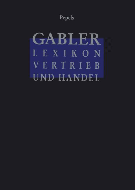 Vorderes Coverbild Gabler Lexikon Vertrieb und Handel