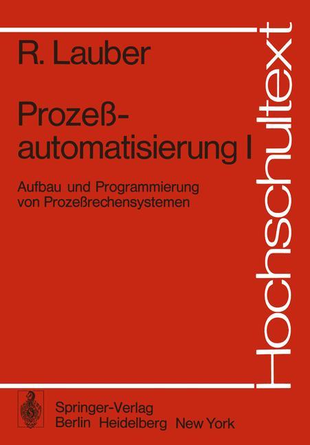 Vorderes Coverbild Prozeßautomatisierung I