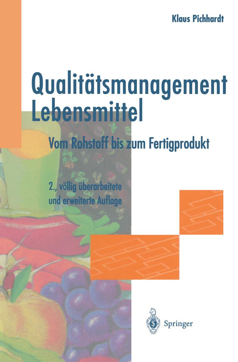 Vorderes Coverbild Qualitätsmanagement Lebensmittel