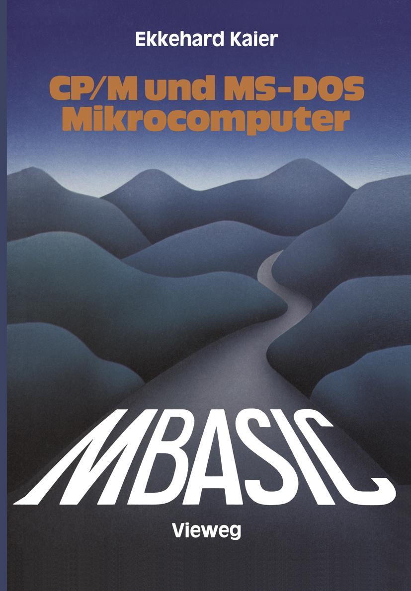 Vorderes Coverbild MBASIC-Wegweiser für Mikrocomputer unter CP/M und MS-DOS