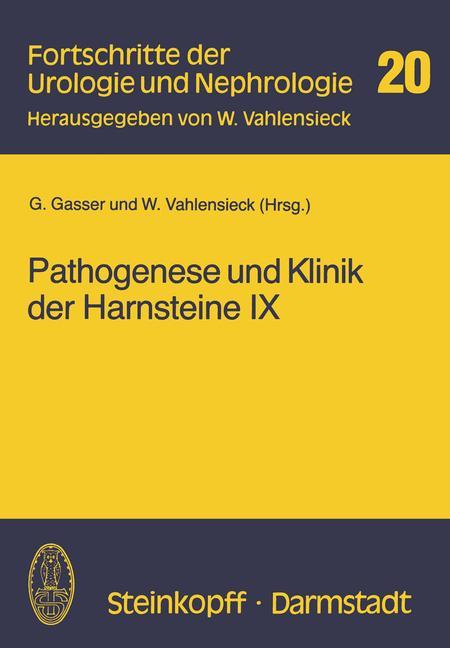 Vorderes Coverbild Pathogenese und Klinik der Harnsteine IX