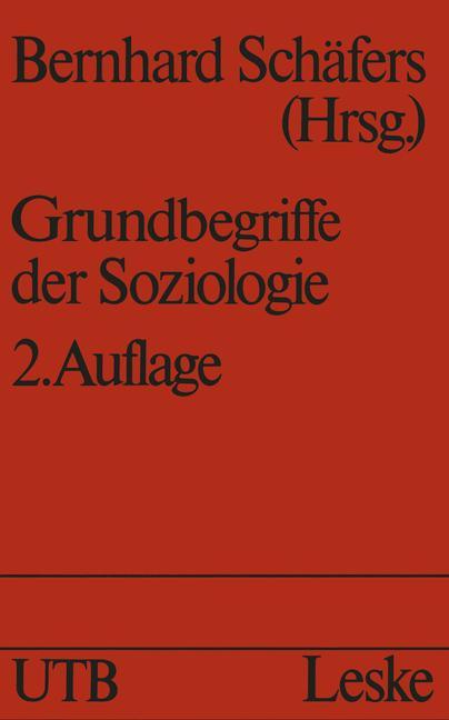 Vorderes Coverbild Grundbegriffe der Soziologie
