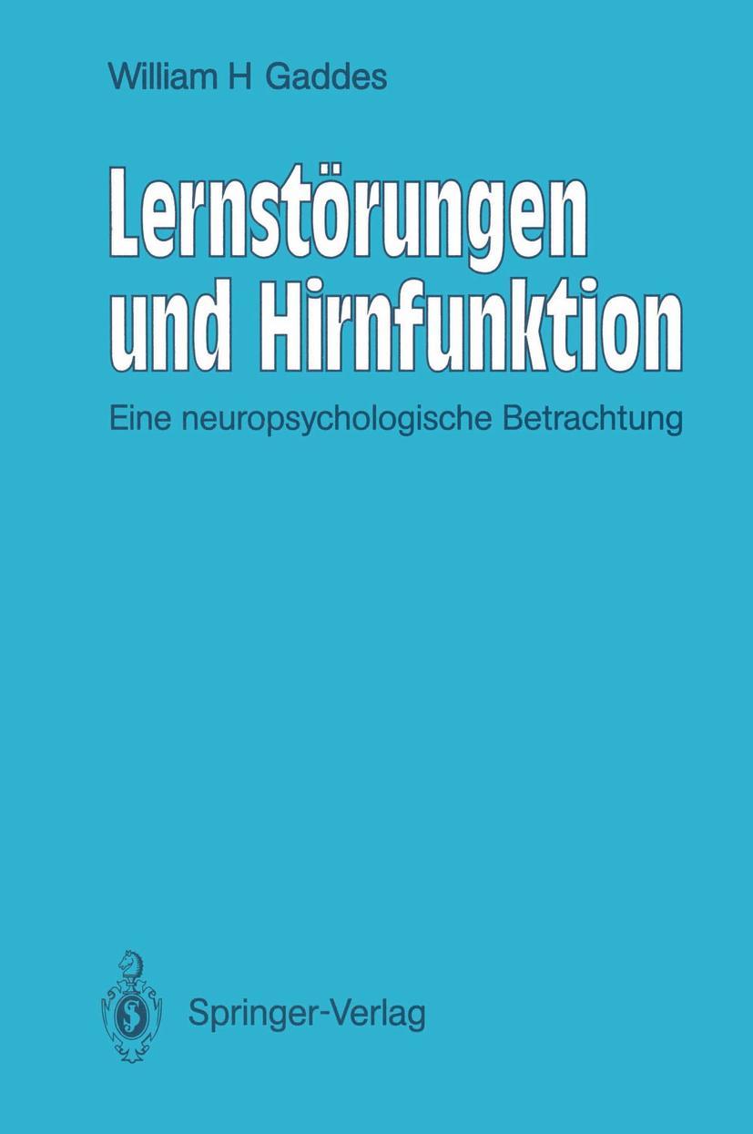 Vorderes Coverbild Lernstörungen und Hirnfunktion