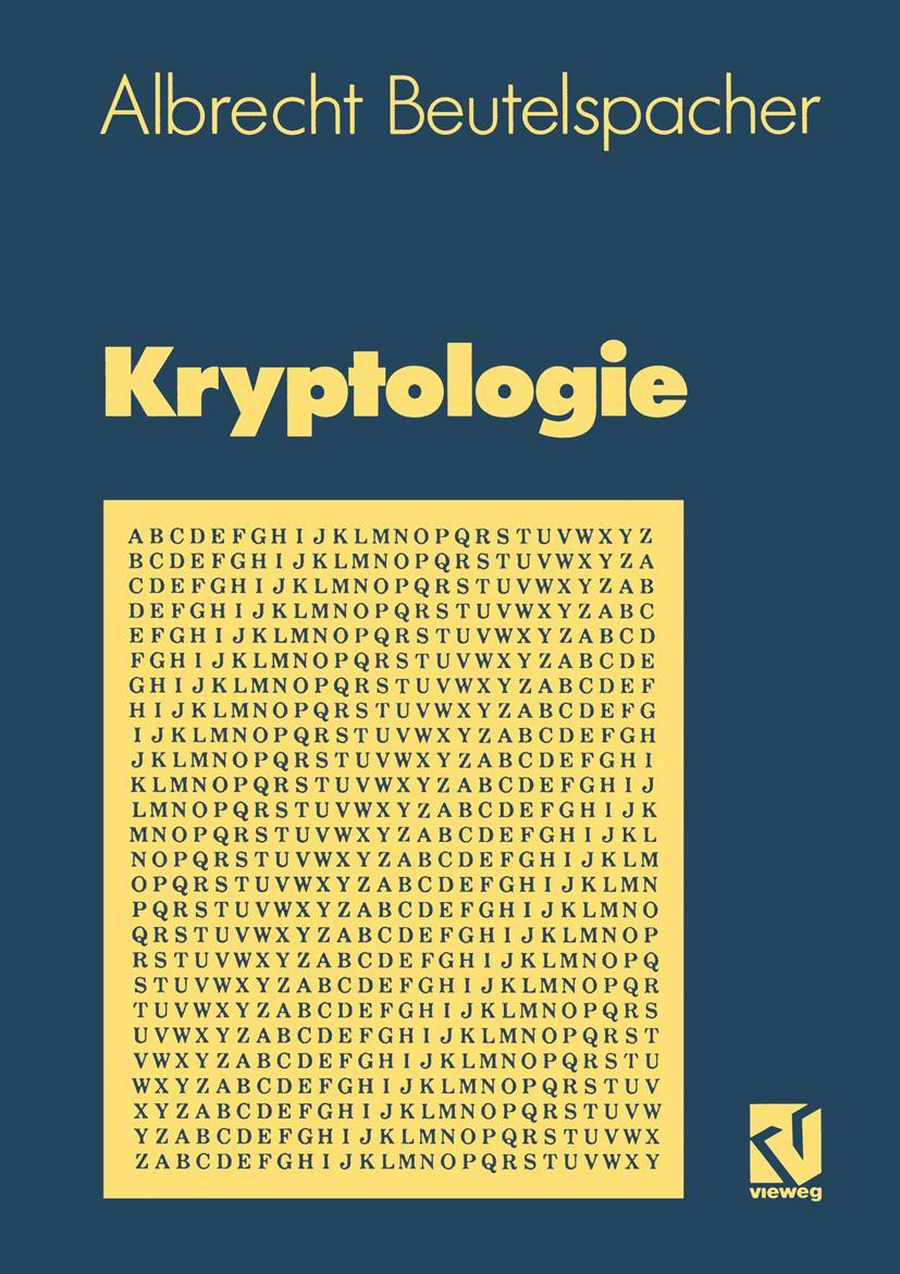 Vorderes Coverbild Kryptologie