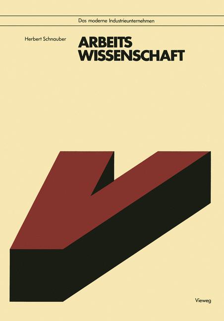 Vorderes Coverbild Arbeitswissenschaft