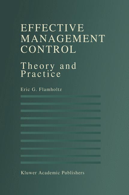 Vorderes Coverbild Effective Management Control
