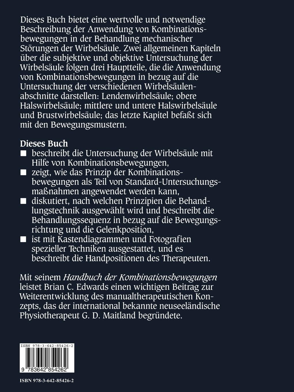 Rückseitencover Handbuch der Kombinationsbewegungen