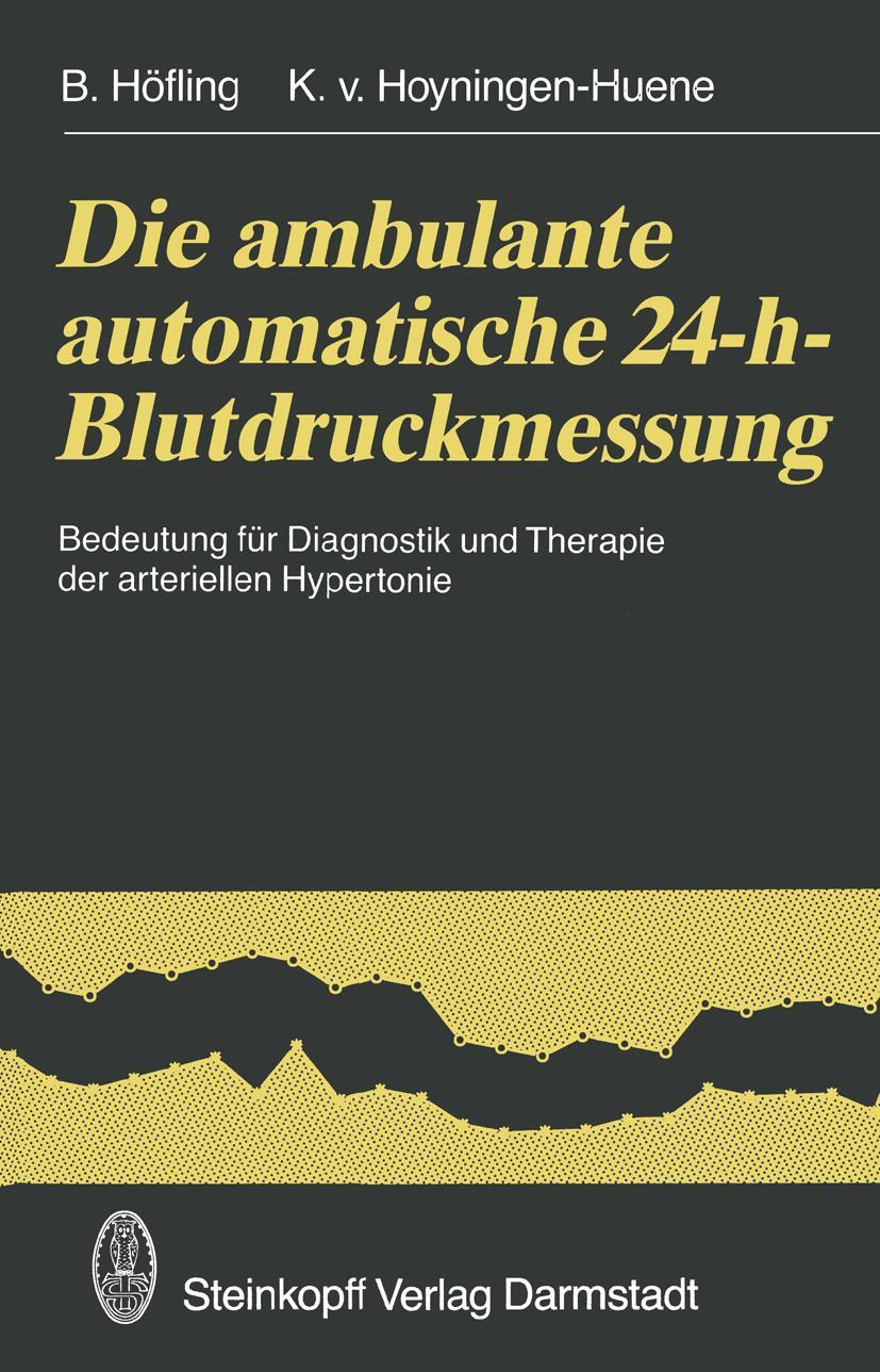 Vorderes Coverbild Die ambulante automatische 24-h-Blutdruckmessung
