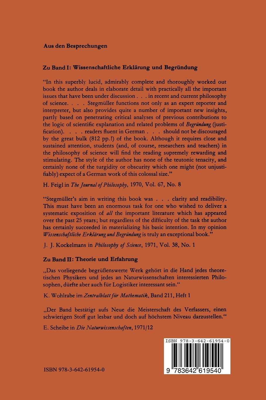 Rückseitencover Personelle und Statistische Wahrscheinlichkeit