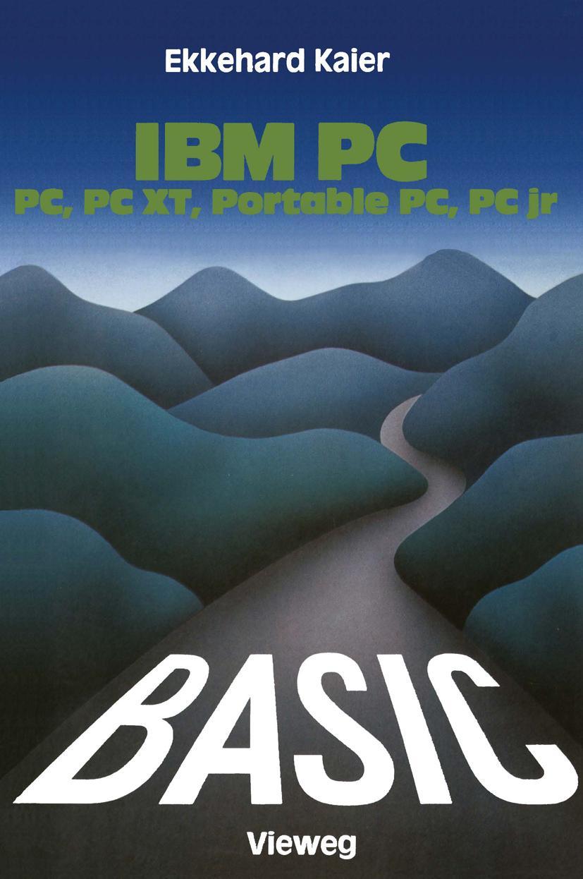 Vorderes Coverbild BASIC-Wegweiser für IBM PC, PC XT, Portable PC und PCjr