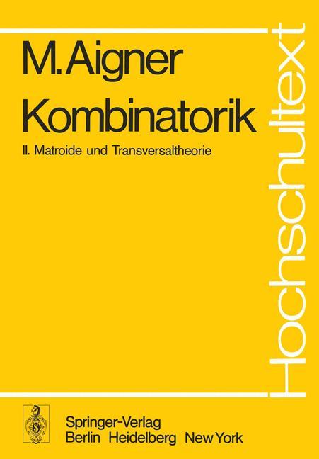 Vorderes Coverbild Kombinatorik
