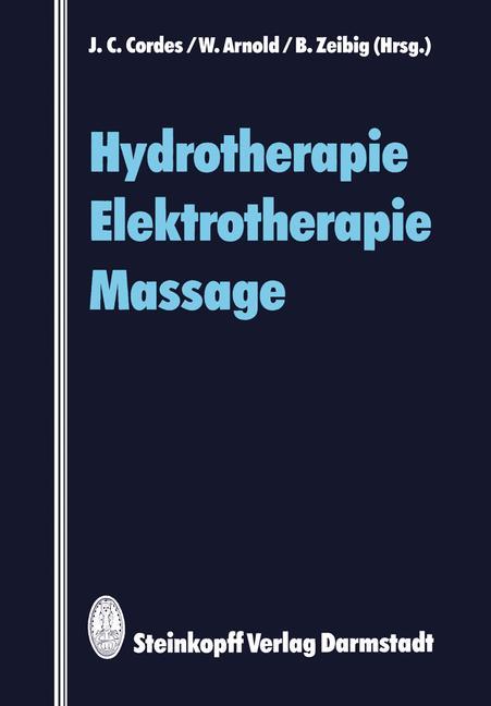 Vorderes Coverbild Hydrotherapie Elektrotherapie Massage