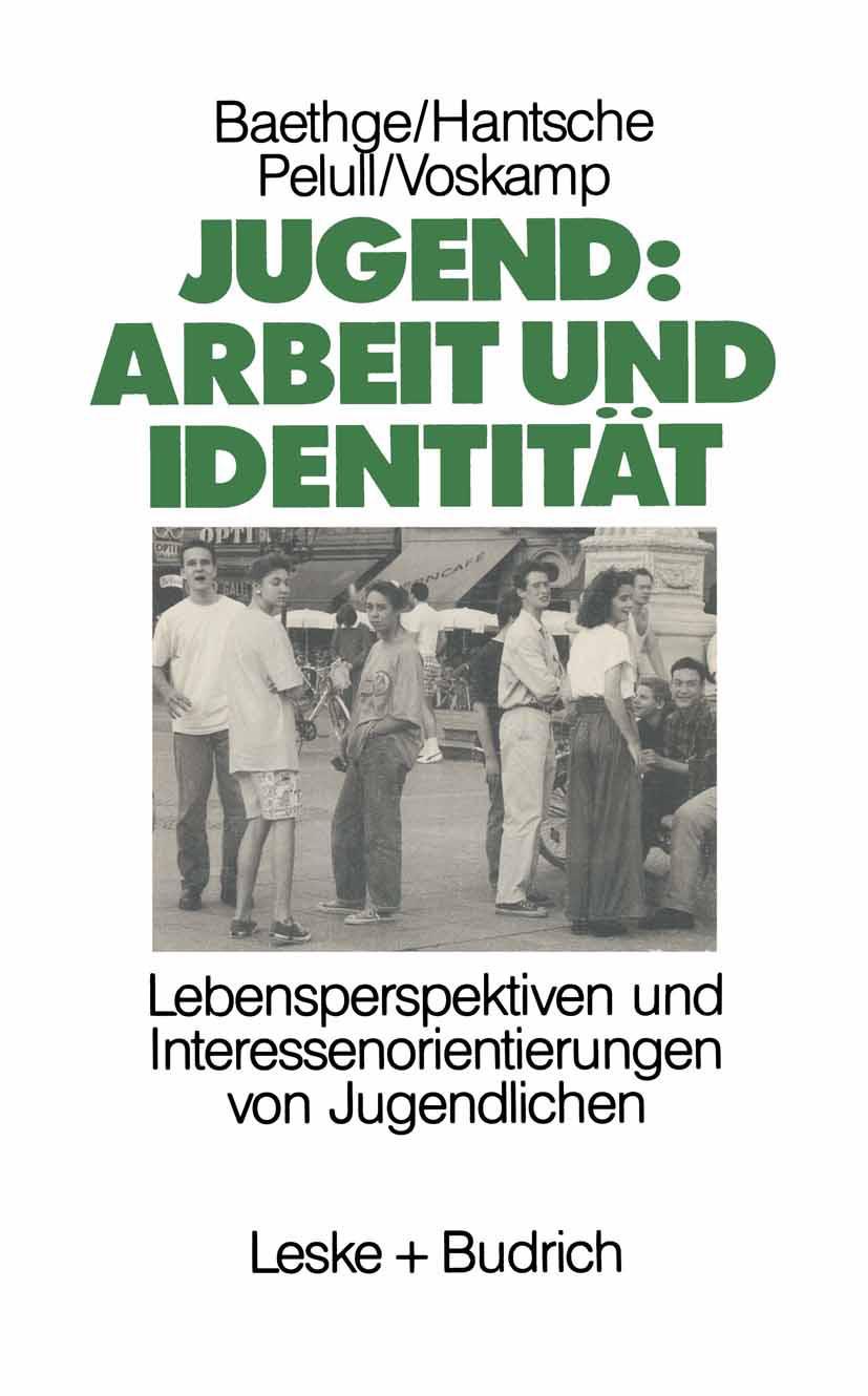 Vorderes Coverbild Jugend: Arbeit und Identität